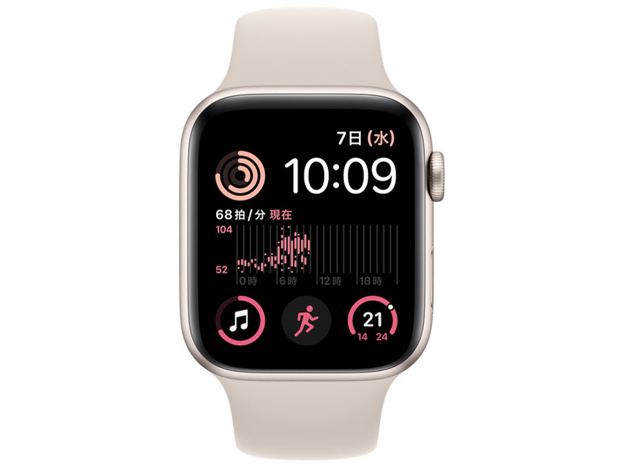 訳あり品送料無料-APPLE Apple Watch SE 第2•世代 GPSモデル 44mm 