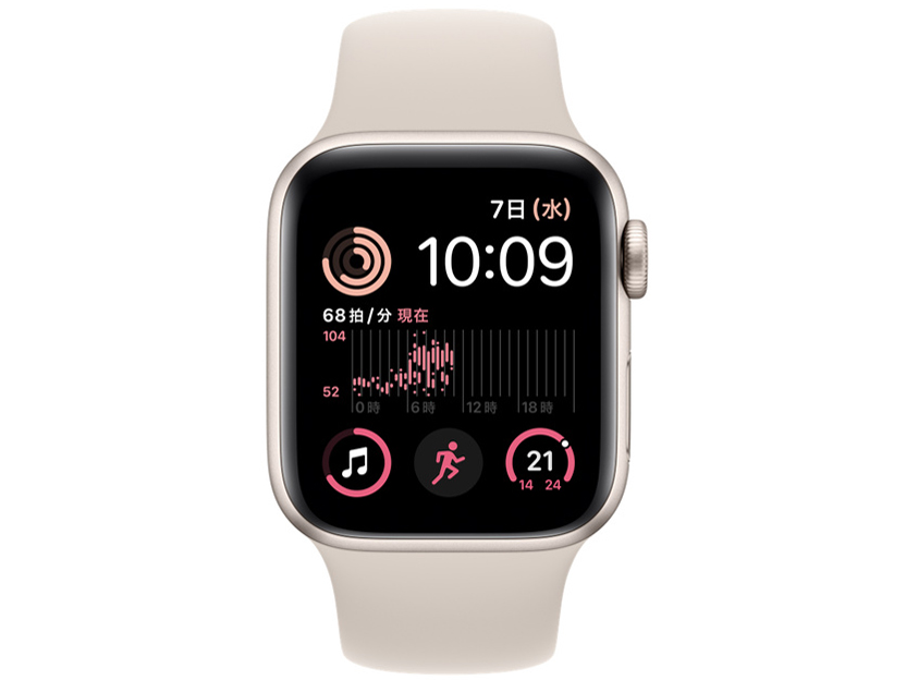 Apple Watch SE ��2���� GPS+Cellular���f�� 40mm MNPH3J/A [�X�^�[���C�g�X�|�[�c�o���h]