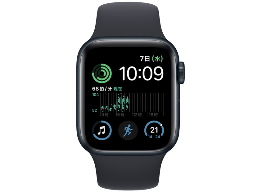 Apple Watch SE ��2���� GPS+Cellular���f�� 40mm MNPL3J/A [�~�b�h�i�C�g�X�|�[�c�o���h]