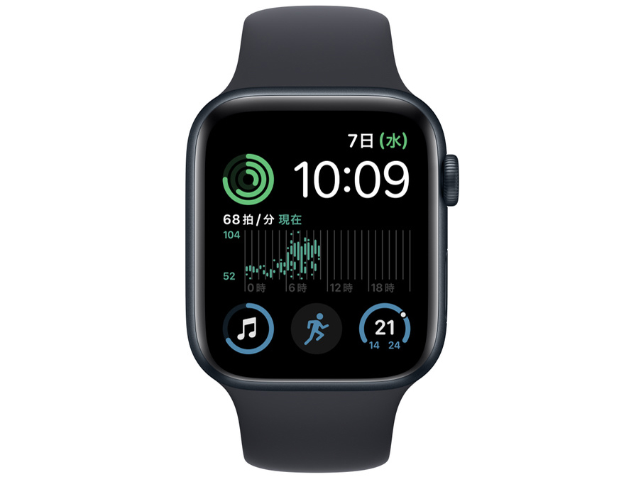 Apple Watch SE ��2���� GPS+Cellular���f�� 44mm MNPY3J/A [�~�b�h�i�C�g�X�|�[�c�o���h]