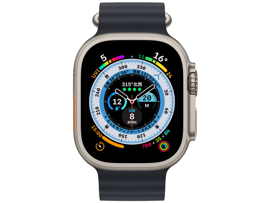 Apple Watch Ultra GPS+Cellular���f�� 49mm MQFK3J/A [�~�b�h�i�C�g�I�[�V�����o���h]