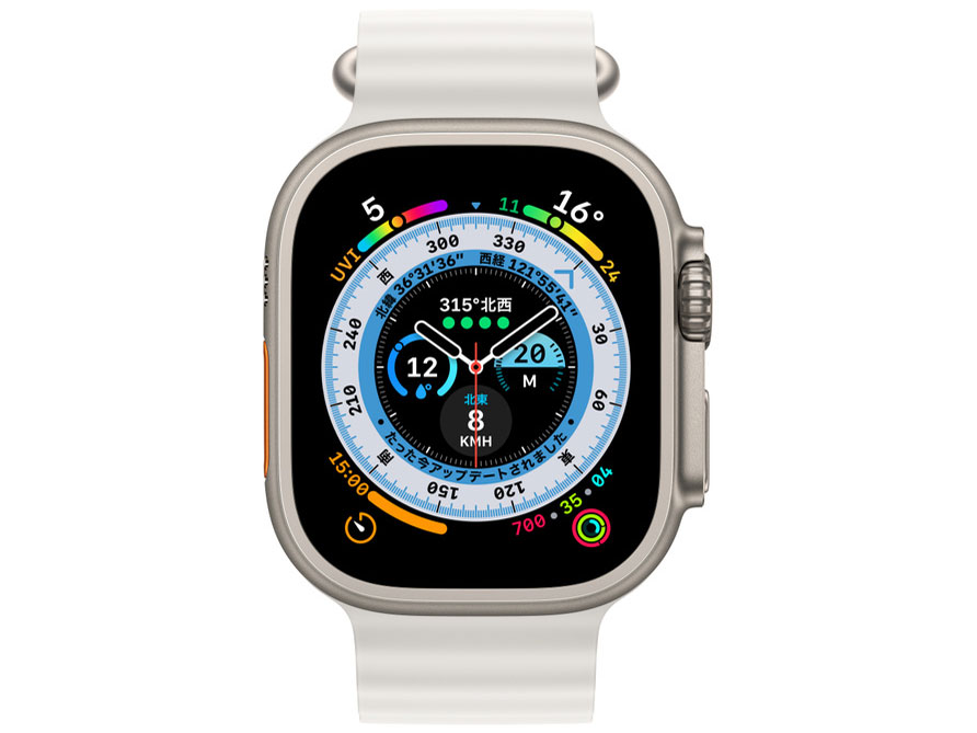 Apple Watch Ultra GPS+Cellular���f�� 49mm MNHF3J/A [�z���C�g�I�[�V�����o���h]