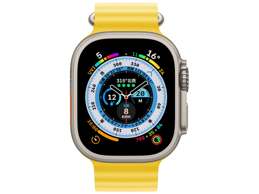 Apple Watch Ultra GPS+Cellular���f�� 49mm MNHG3J/A [�C�G���[�I�[�V�����o���h]
