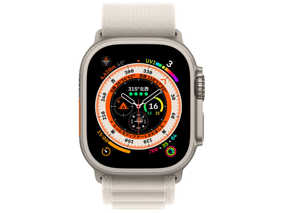 Apple Watch Ultra GPS+Cellular���f�� 49mm MQFT3J/A [�X�^�[���C�g�A���p�C�����[�v L]