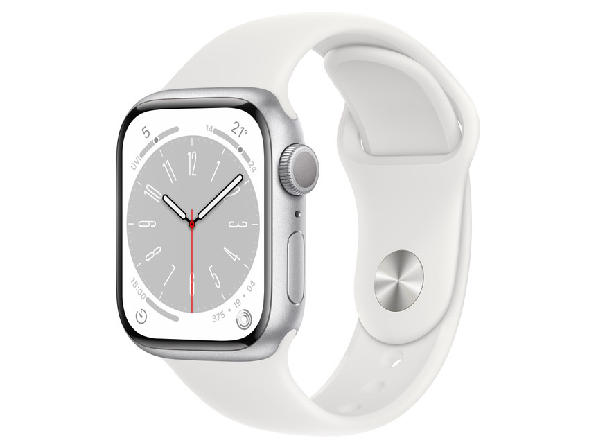 ま*ら様 新品未使用　AppleWatch 8 41mm スターライト　GPS 新品未使用AppleWatch 8 スターライト 41mm GPSセルラー（2025年