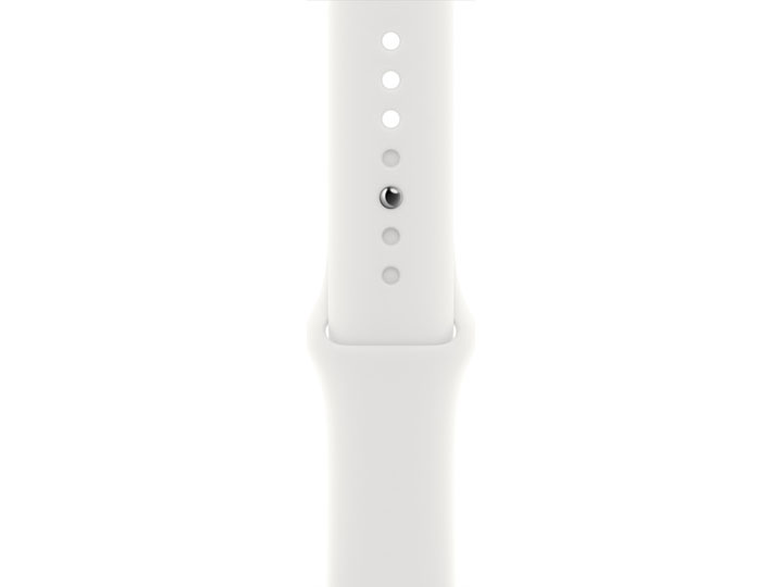 Apple Watch Series 8 GPS���f�� 45mm MP6N3J/A [�V���o�[/�z���C�g�X�|�[�c�o���h]