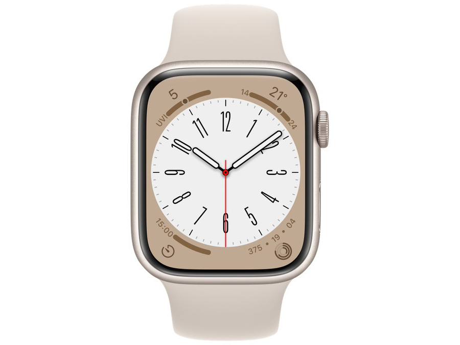 Apple Watch Series 8 GPS+Cellular���f�� 45mm MNK73J/A [�X�^�[���C�g�X�|�[�c�o���h]