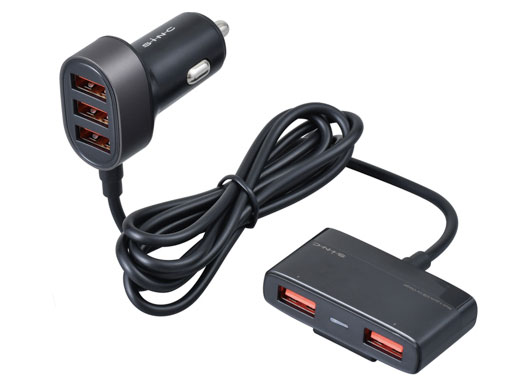 5�|�[�gUSB�}���`�`���[�W���[ F322 �̐��i�摜