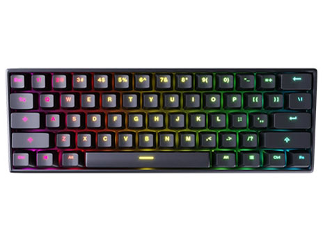 Matrix Elite Series 60% Keyboard mk-kbd-elite-black-gr-silver [Black] �̐��i�摜