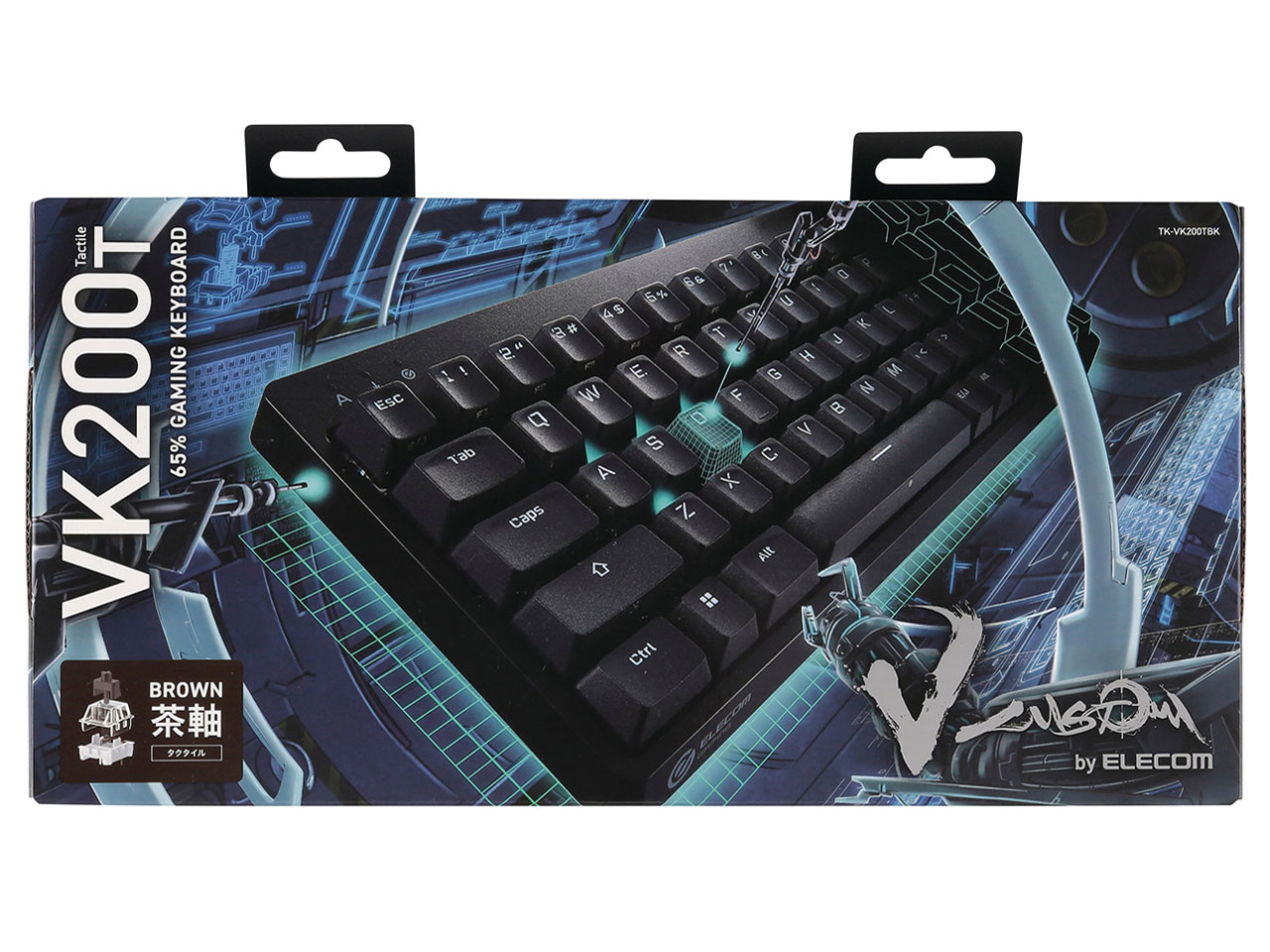 V custom TK-VK200TBK ���� [�u���b�N]