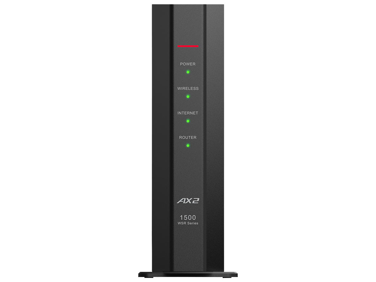 AirStation WSR-1500AX2B/DBK [�u���b�N]
