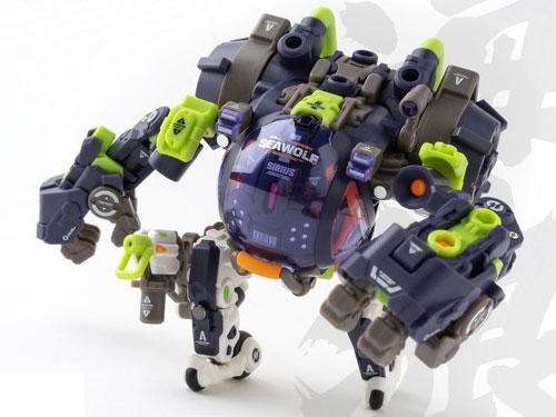 ROBOT BUILD RB-17�� SEAWOLF �C�T(TAPIGAL �J���[Ver.)