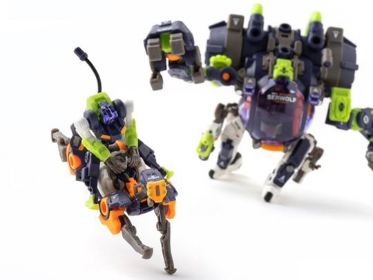 ROBOT BUILD RB-17�� SEAWOLF �C�T(TAPIGAL �J���[Ver.)