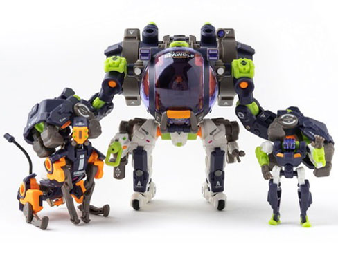 ROBOT BUILD RB-17�� SEAWOLF �C�T(TAPIGAL �J���[Ver.)
