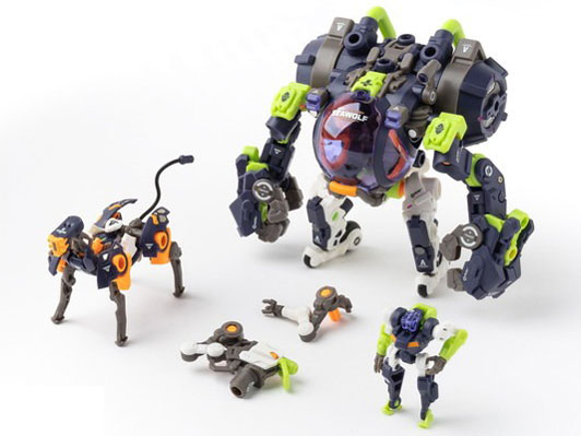 ROBOT BUILD RB-17�� SEAWOLF �C�T(TAPIGAL �J���[Ver.) �̐��i�摜