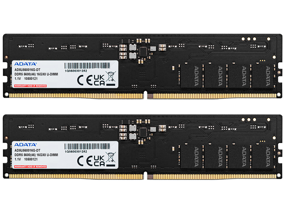 【新品未開封】ADATA 5600 DDR5 メモリ 16GB x 2 ADATA AD5U560016G-DT [DDR5 PC5-44800 16GB 2枚組] 価格比較 - 価格.com
