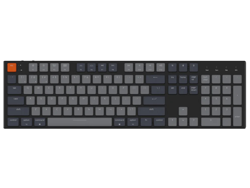 K5 Wireless Mechanical Keyboard White LED K5-A3-US ���� [Black] �̐��i�摜