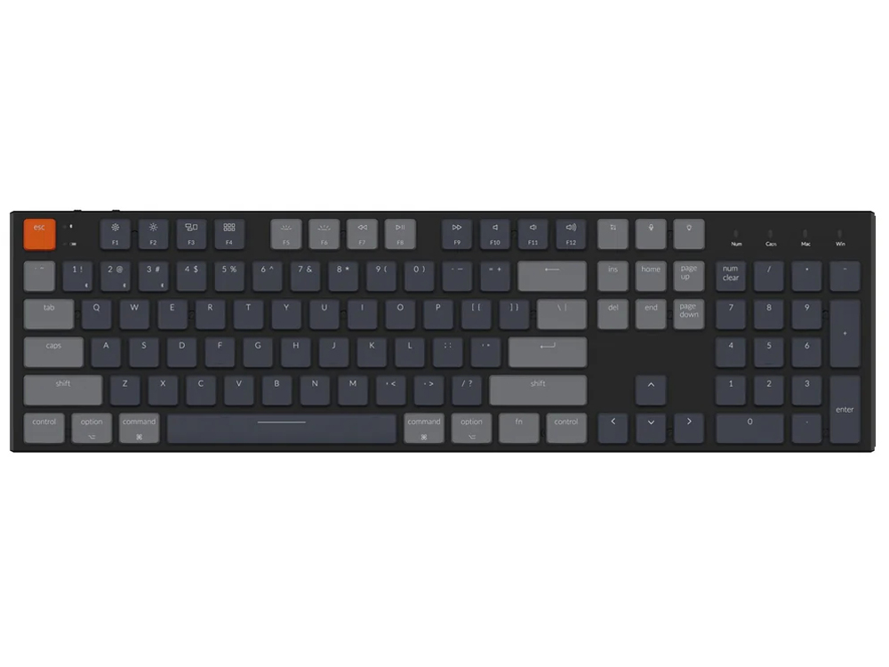 K5 Wireless Mechanical Keyboard RGB K5-B2-US �� [Black] �̐��i�摜