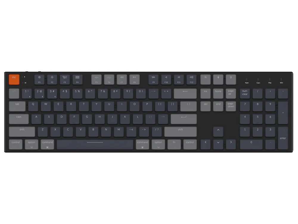 K5 Wireless Mechanical Keyboard �z�b�g�X���b�v���f�� K5-E1-US �Ԏ� [Black] �̐��i�摜
