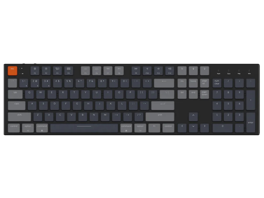 K5 Wireless Mechanical Keyboard �z�b�g�X���b�v���f�� K5-E3-US ���� [Black] �̐��i�摜