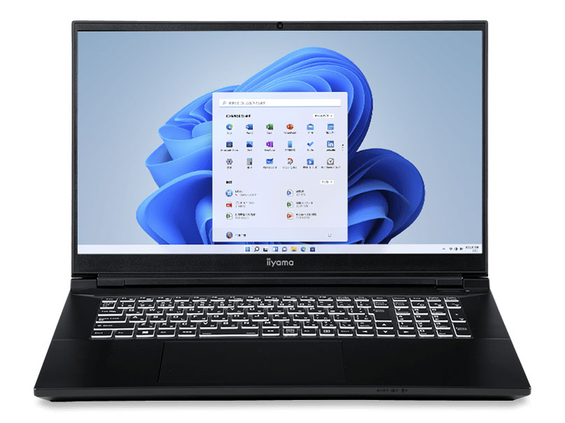 SENSE-17FG180-i9-WAZX-D Core i9 12900H/32GB������/1TB M.2 SSD/RTX 3080Ti/17�C���` �t��HD �̐��i�摜