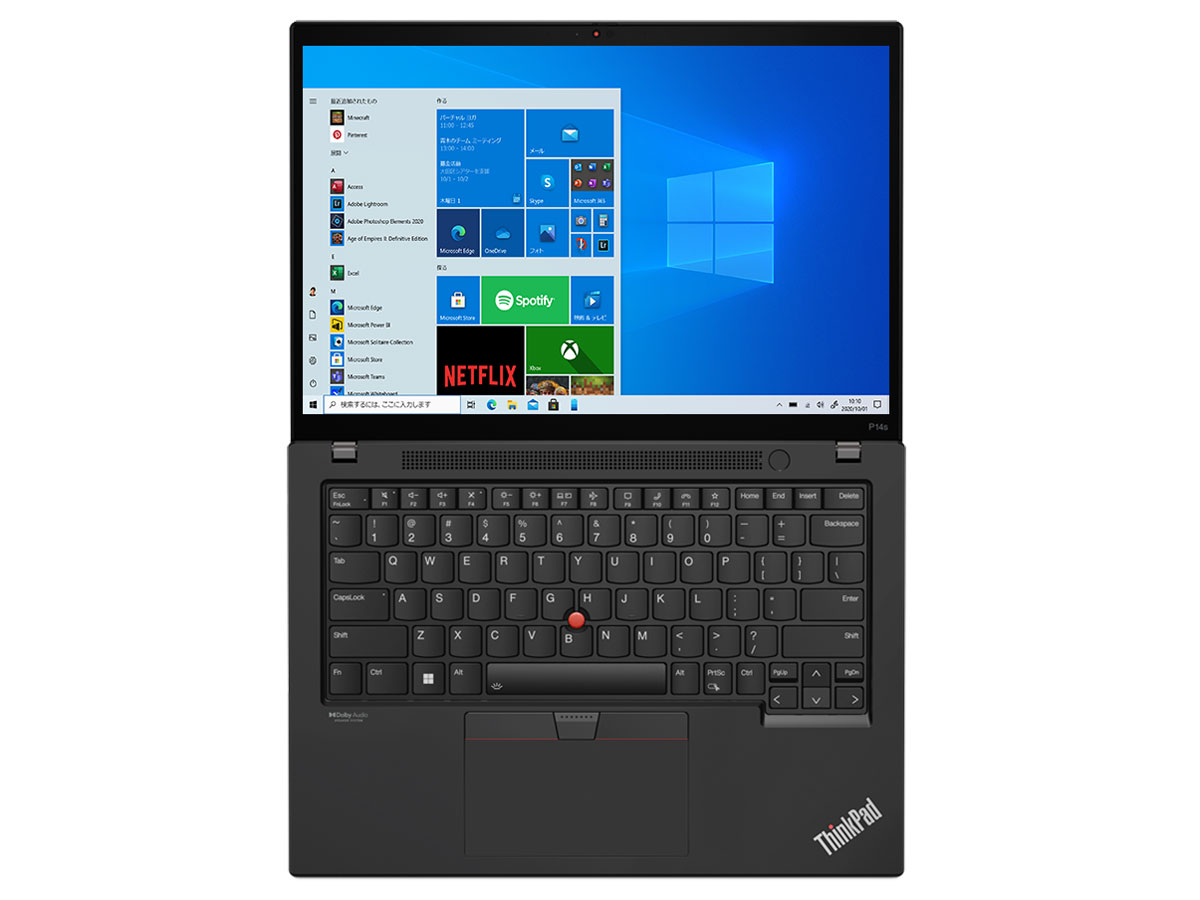 ThinkPad P14s Gen 3 Windows 10 Pro�ECore i7 1260P�E16GB�������[�E512GB SSD�ENVIDIA T550�E14�^WUXGA�t������ 21ALS05S00