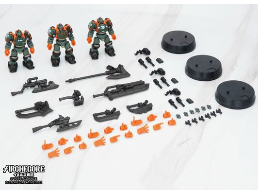 ARC-25 ARCHECORE�C�~���Y��L 1/35�X�P�[�� ���O�h���V���R�c �A�N�X�E�H���A�[�E�X�N���b�h �̐��i�摜