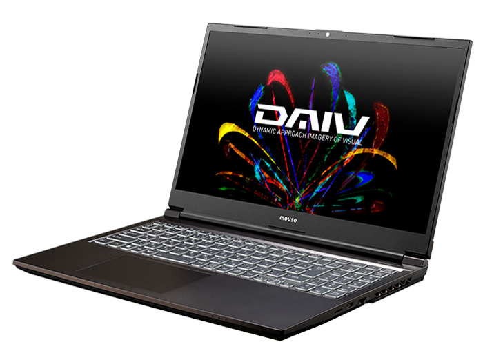 DAIV 5N-M32-KK ���i.com���� Core i7 12700H/RTX 3060/32GB������/1TB NVMe SSD/15.6�^�t��HD�t�����ڃ��f�� #22095N-ADLABW11-H-KK �̐��i�摜