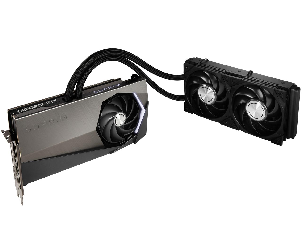 w{3x GeForce RTX 4090 SUPRIM LIQUID X 24G [PCIExp 24GB] ̐i摜