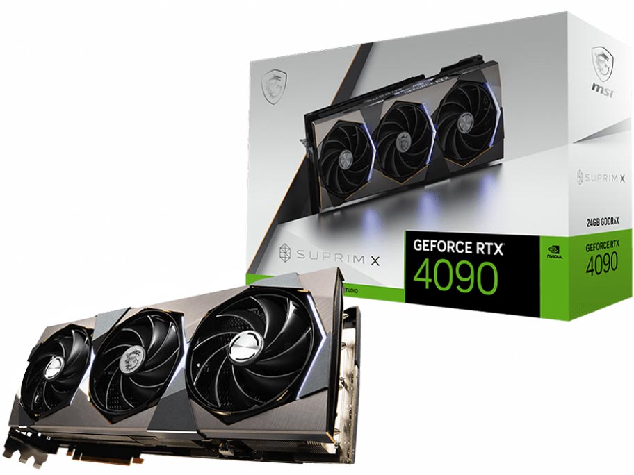 GeForce RTX 4090 SUPRIM X 24G [PCIExp 24GB] �̐��i�摜