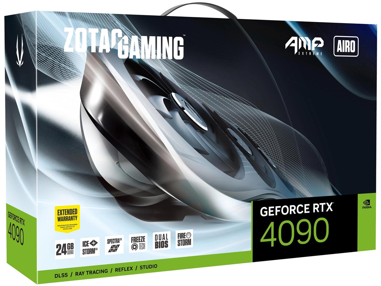 ZOTAC GAMING GeForce RTX 4090 AMP Extreme AIRO ZT-D40900B-10P [PCIExp 24GB]