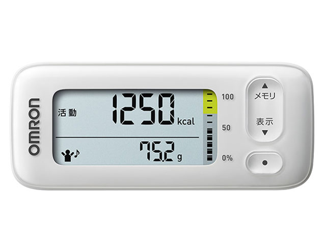 オムロン 活動量計 （レッド）OMRON カロリスキャ 活動量計 HJA-405T-R カロリスキャン レッド | オムロン ヘルス