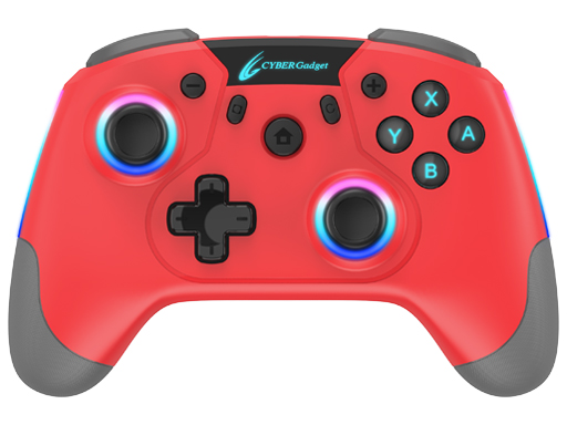 CYBER�E�Q�[�~���O�R���g���[���[ HG �����^�C�v(SWITCH�p) CY-NSOGCWL-SC [��F] �̐��i�摜