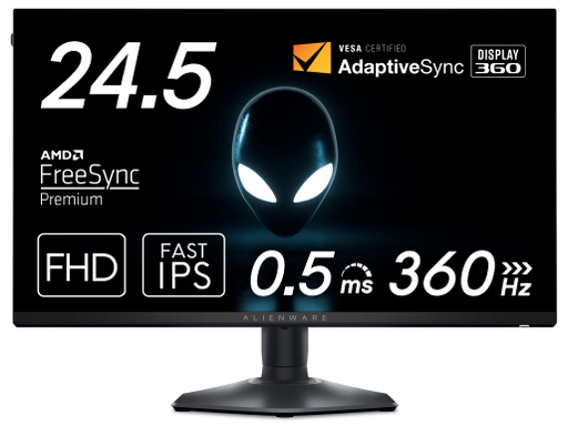 Alienware AW2523HF [24.5�C���` �_�[�N�T�C�h �I�u �U ���[��] �̐��i�摜