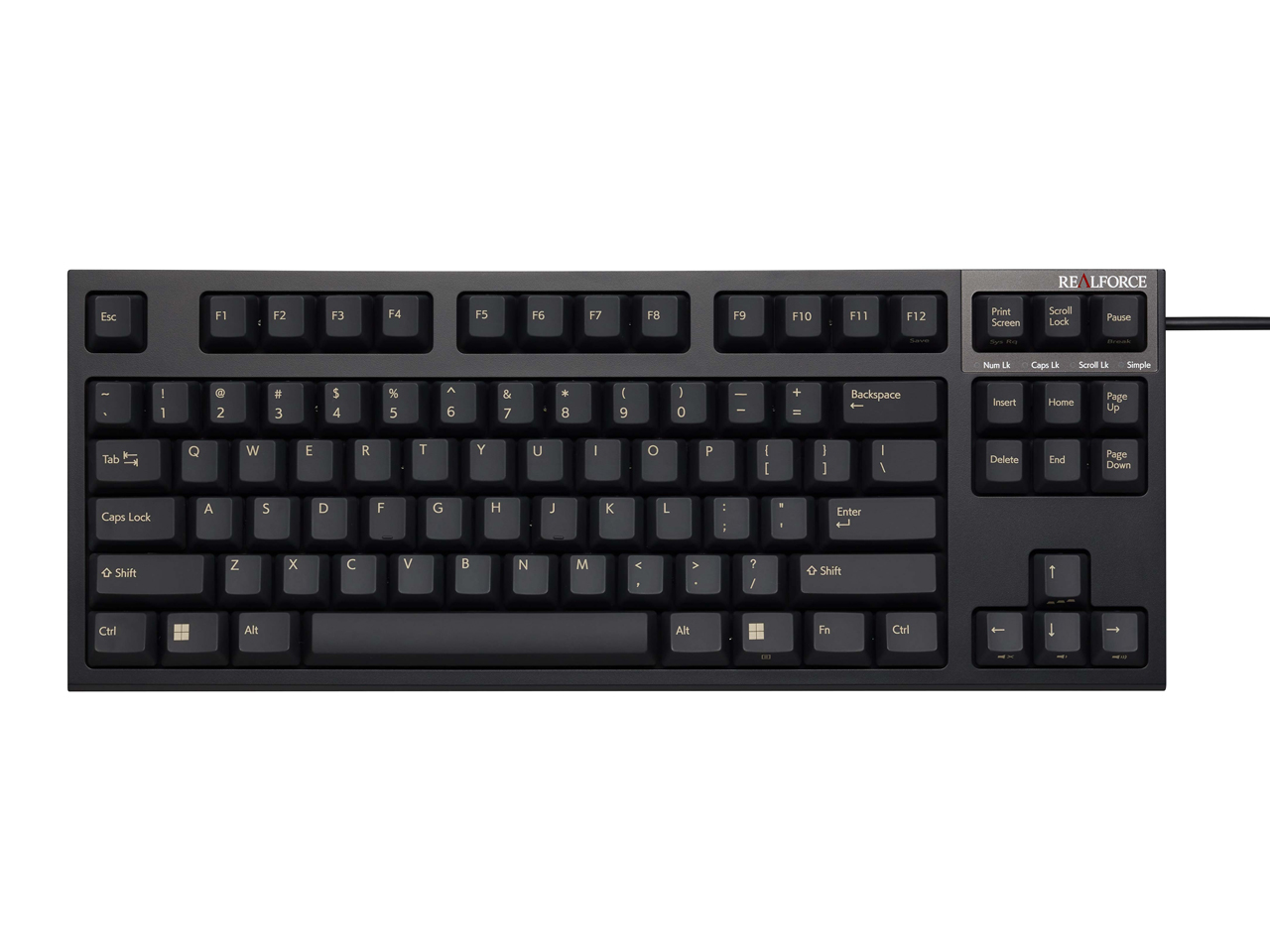 REALFORCE R3S R3SD11 [�u���b�N/�u���b�N] �̐��i�摜
