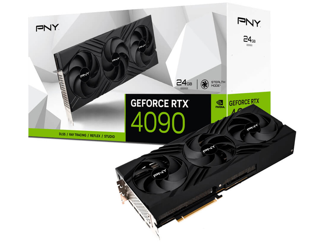 GeForce RTX 4090 24GB VERTO LED 3FAN VCG409024TFXPB1 [PCIExp 24GB] �̐��i�摜
