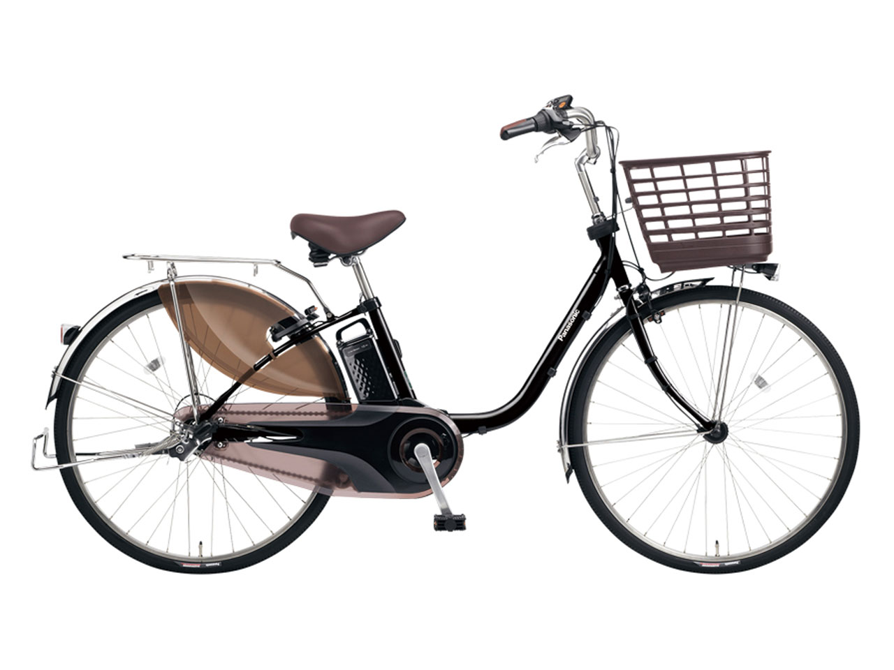 【相談中】美品　パナソニック　電動　自転車　BE-FD631 パナソニック ビビ・DX BE-FD631-B [オニキスブラック] + 専用