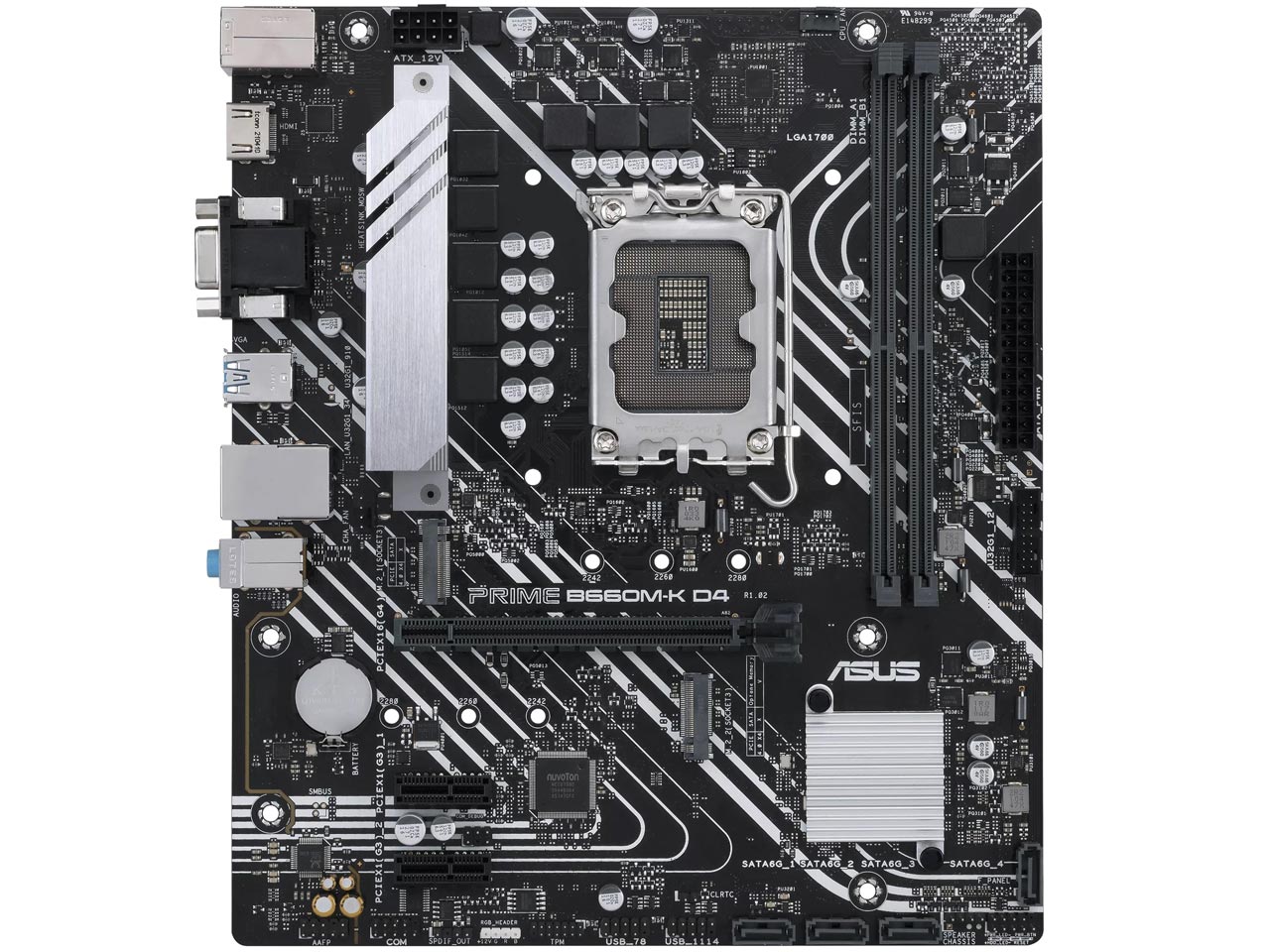 PRIME B660M-K D4-CSM �p�\�R���H�[���胂�f�� �̐��i�摜