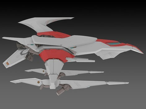 �_���C�A�X �V���o�[�z�[�N 3F-1B SPACE FIGHTER