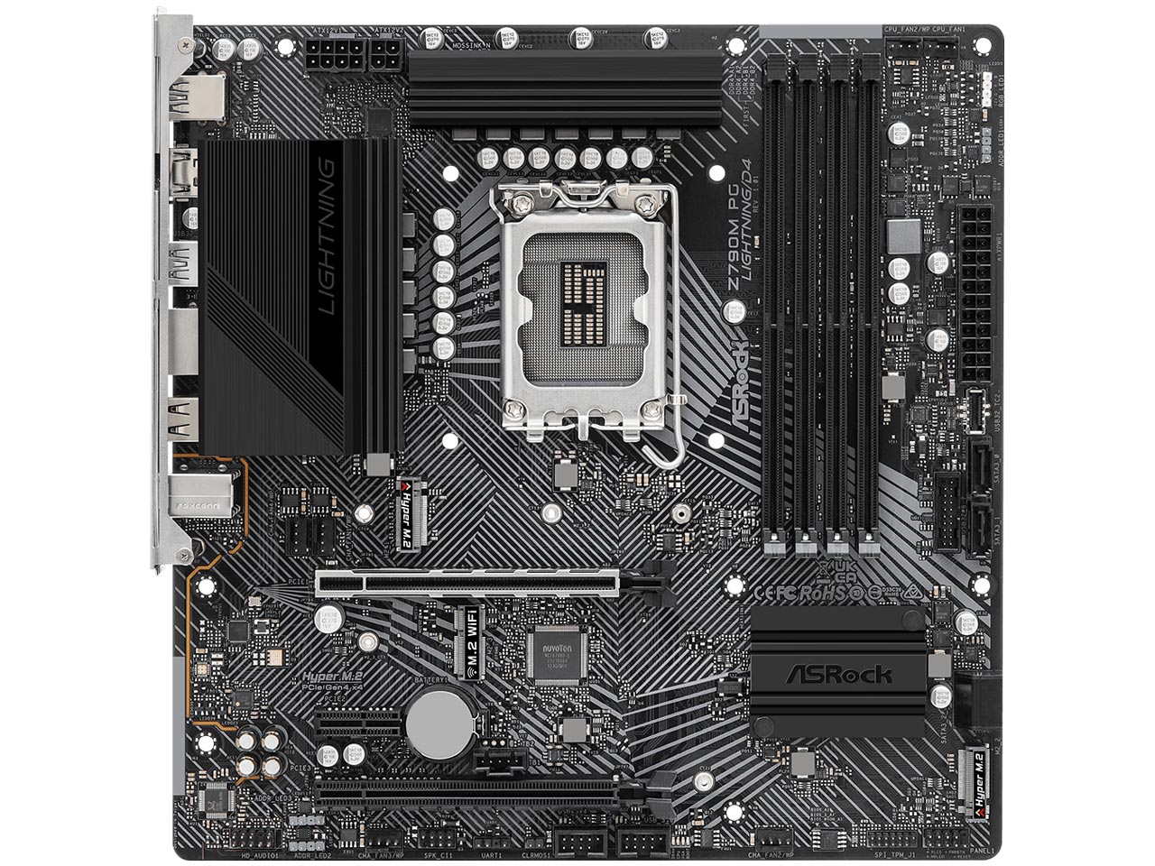 Z790M PG Lightning/D4 �̐��i�摜