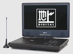 地デジチューナーた搭載 ブルーレイ&DVDプレーヤー テレビチューナー:フルセグ(地デジテレビ)のポータブル