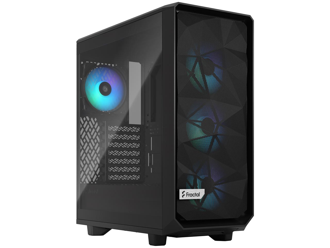 PCケース Meshify 2 Compact Gray 強化ガラス ATX対応 ASCII.jp： PCケース「Meshify 2 Light Tempered Glass」を猛烈