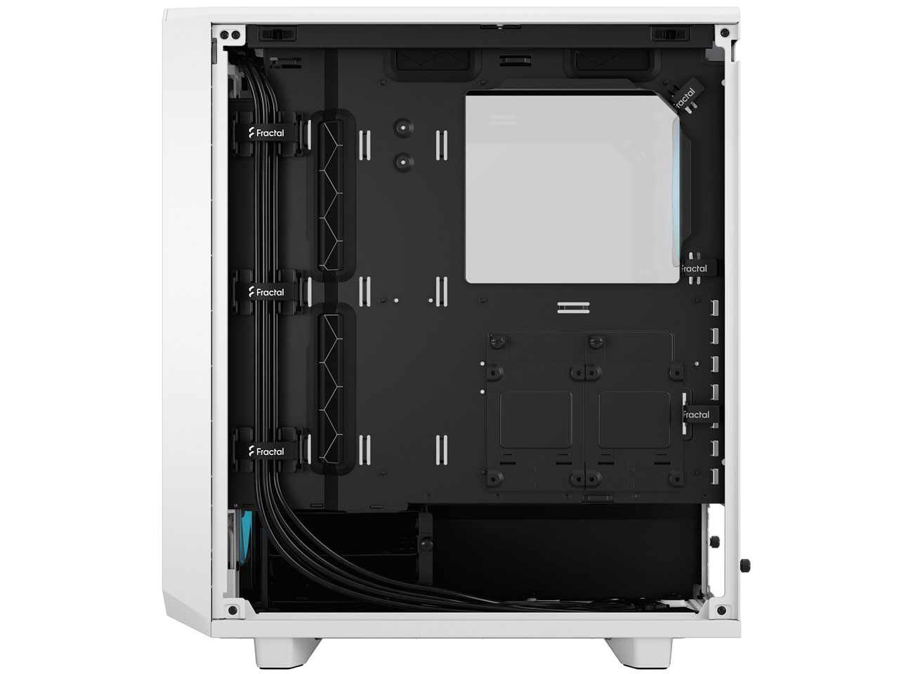 Meshify 2 Compact RGB TG FD-C-MES2C-08 [�z���C�g/�N���A]