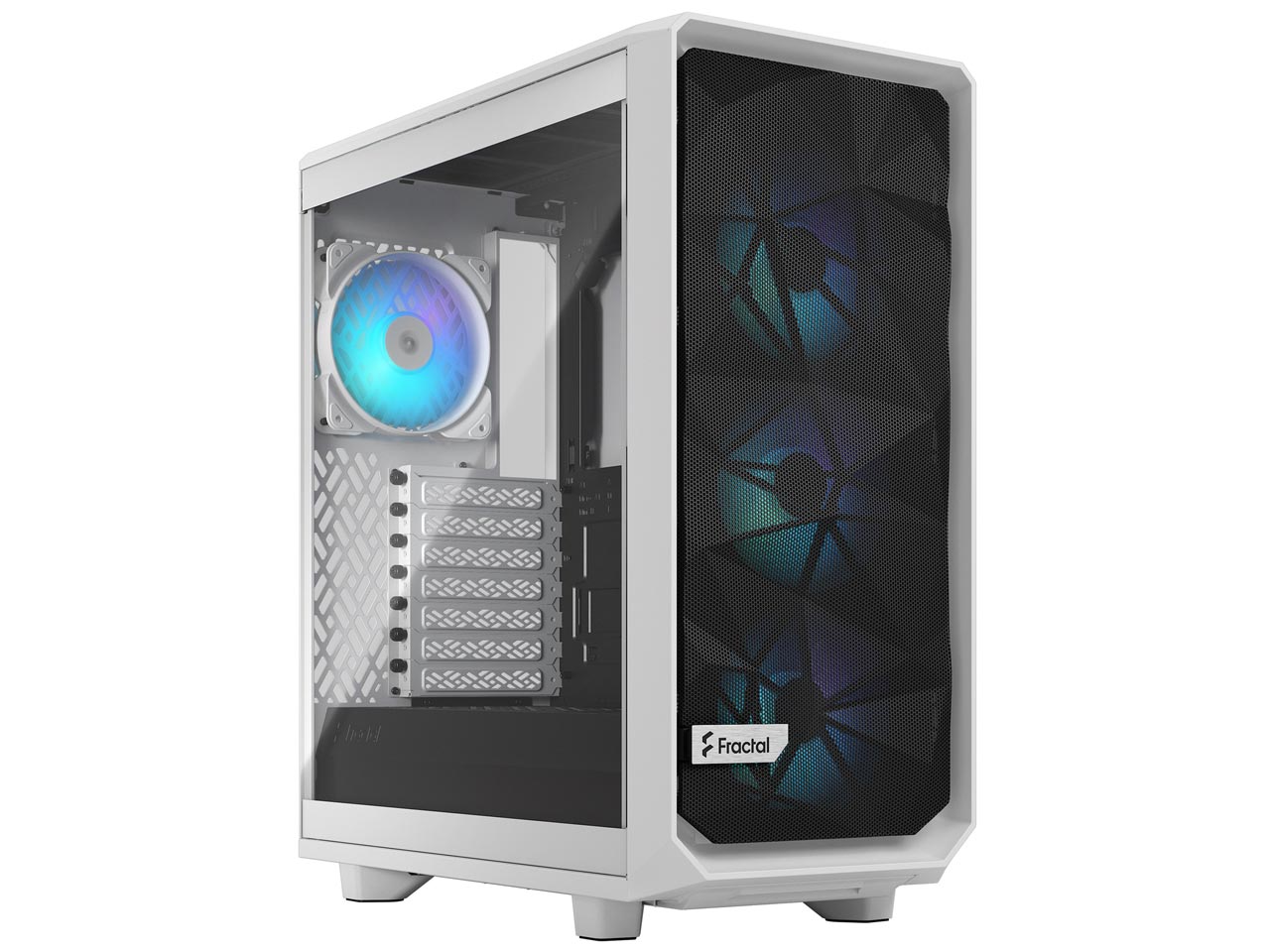 PCケース Meshify 2 Compact Gray 強化ガラス ATX対応 Fractal Design Meshify 2 Compact RGB TG 価格比較 - 価格.com