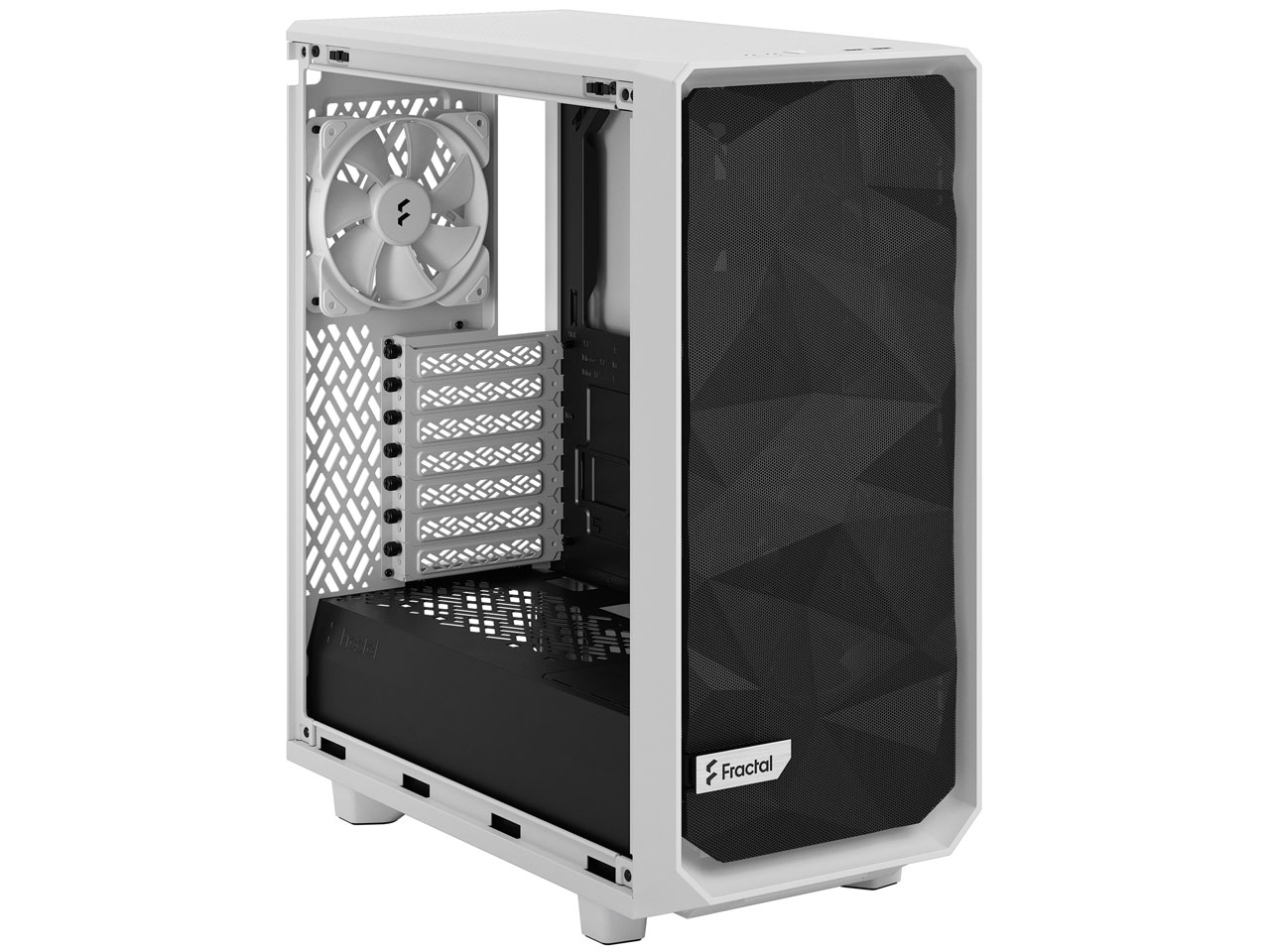 Meshify 2 Compact Lite TG FD-C-MEL2C-04 [�z���C�g/�N���A]