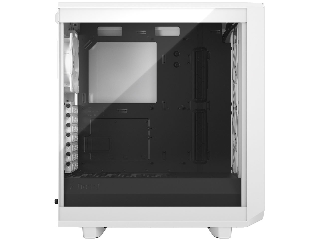 Meshify 2 Compact Lite TG FD-C-MEL2C-04 [�z���C�g/�N���A]