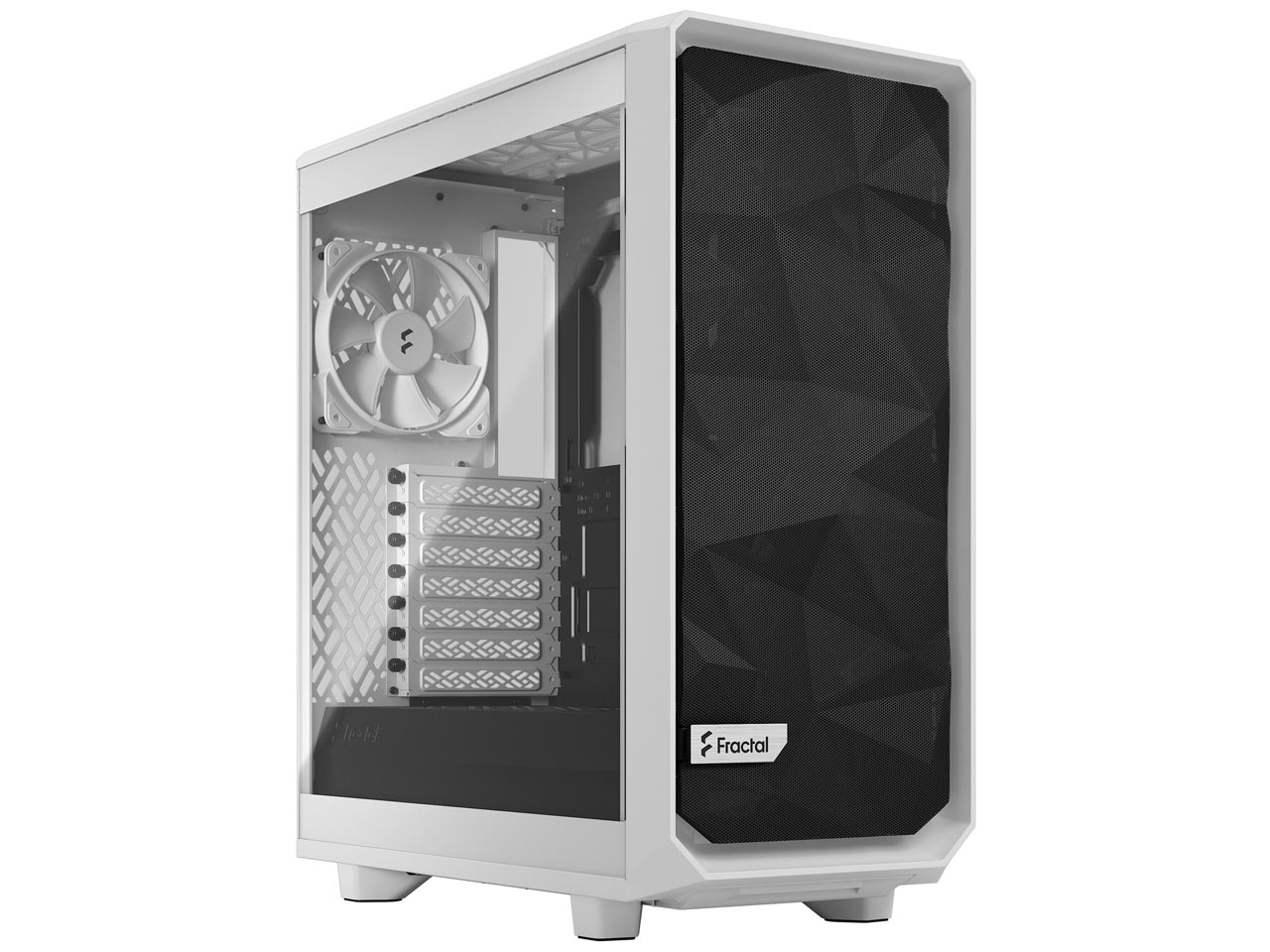 【匿名配送】Fractal Design Meshify 2 ホワイト Meshify_2_Nano_White_TGC_10-