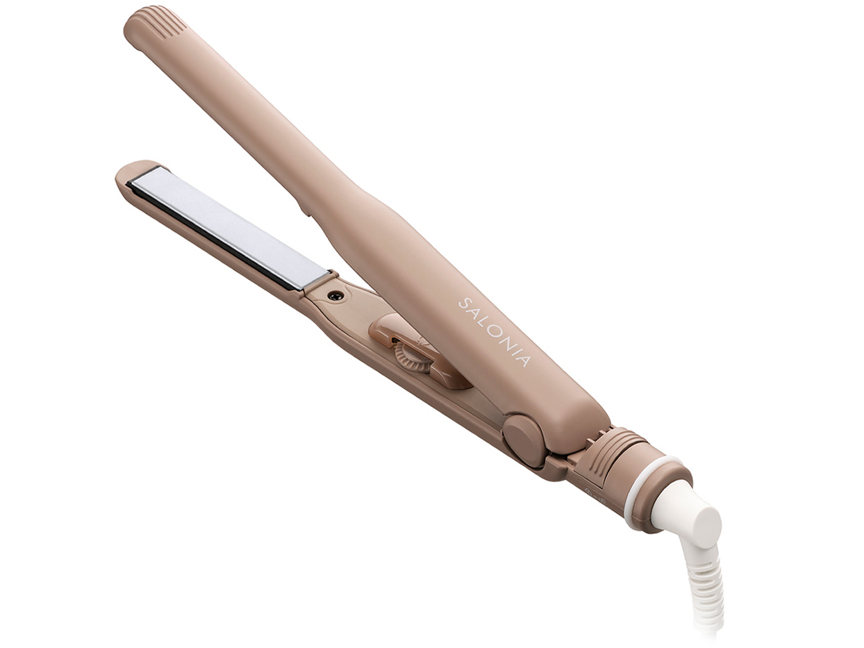 SALONIA �X�g���[�g�w�A�A�C���� 15mm SL-004SYB [���[�A���h�~�[�x�[�W��] �̐��i�摜