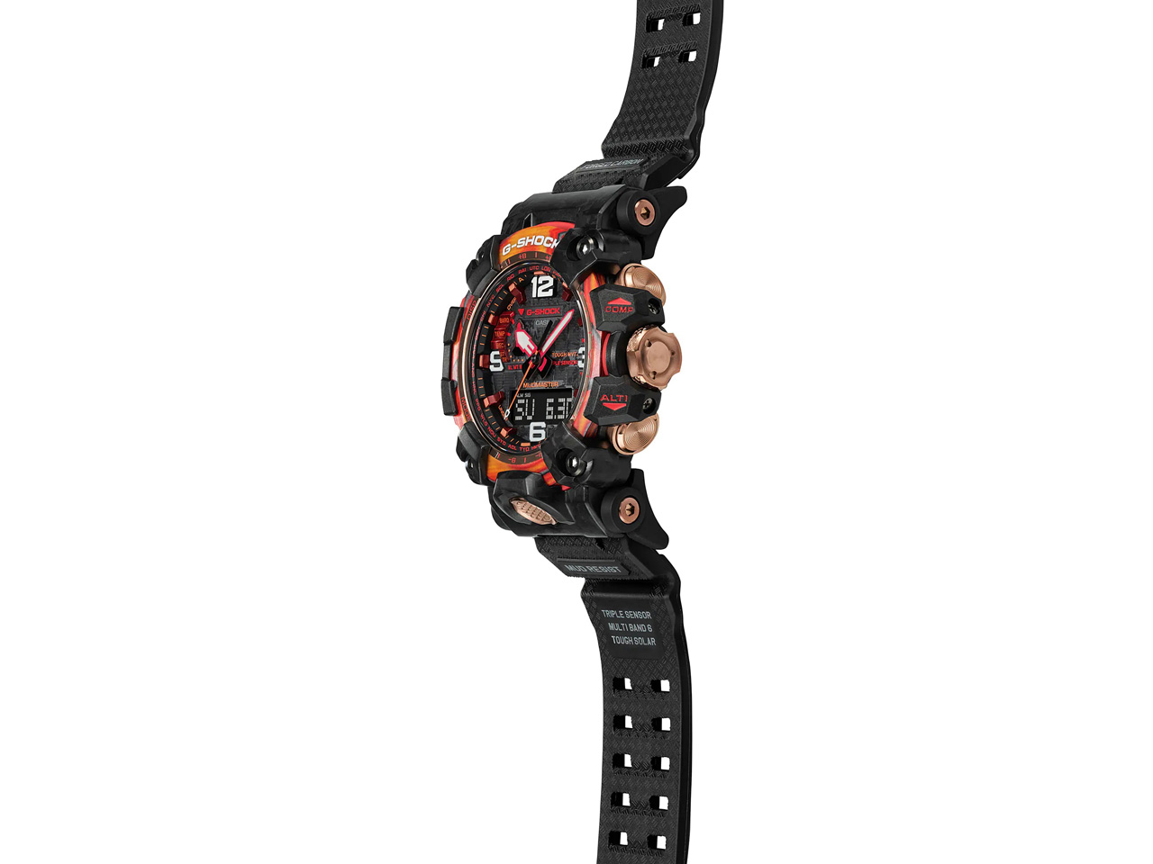 G-SHOCK 40th Anniversary Flare Red �}�X�^�[ �I�u G �}�b�h�}�X�^�[ ���胂�f�� GWG-2040FR-1AJR
