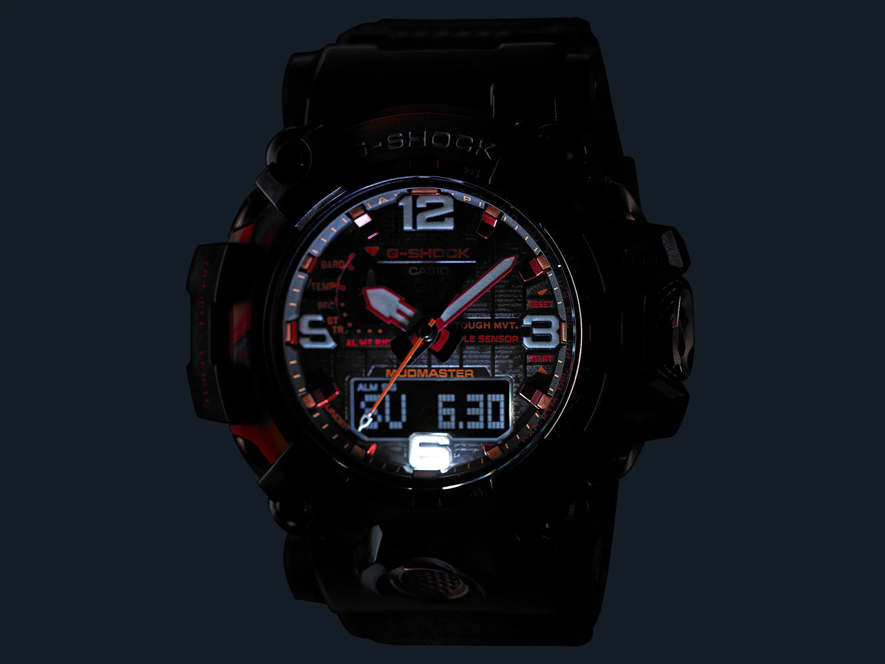 G-SHOCK 40th Anniversary Flare Red �}�X�^�[ �I�u G �}�b�h�}�X�^�[ ���胂�f�� GWG-2040FR-1AJR